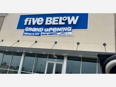 Five Below at the new Monroe Pavilion is hiring