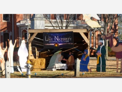 Live Nativity on the Historical Courthouse lawn in Monroe, Ga begins Thursday