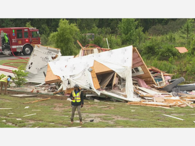 Tornado Destroys Home in Henry County, Leaving Two Injured and One in Critical Condition