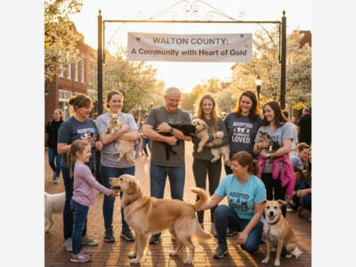 Walton County: A Community with a Heart of Gold for Paws in Need 🐶